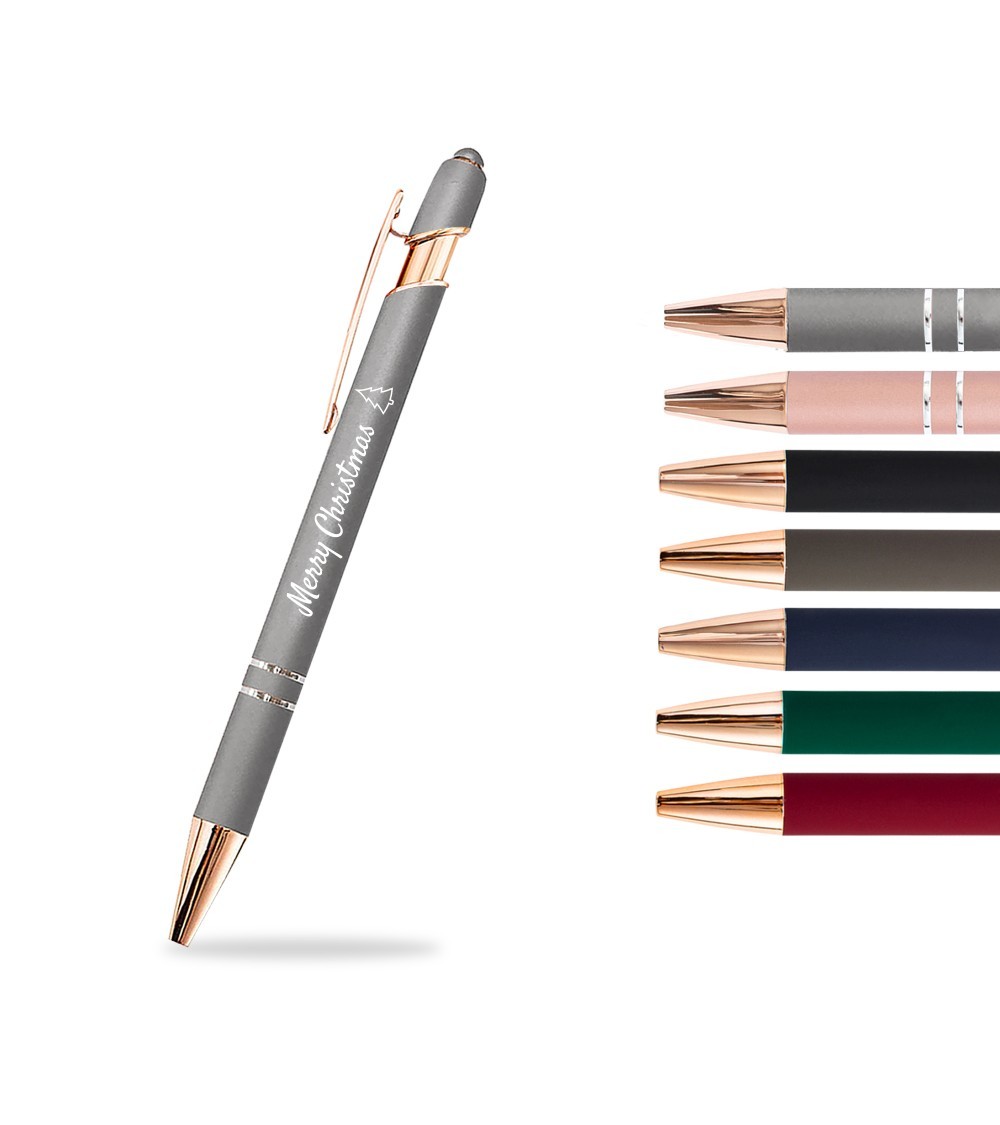 Stylo personnalisé Soft Touch Rose Gold