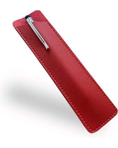 Custodia per penna in similpelle – Rosso