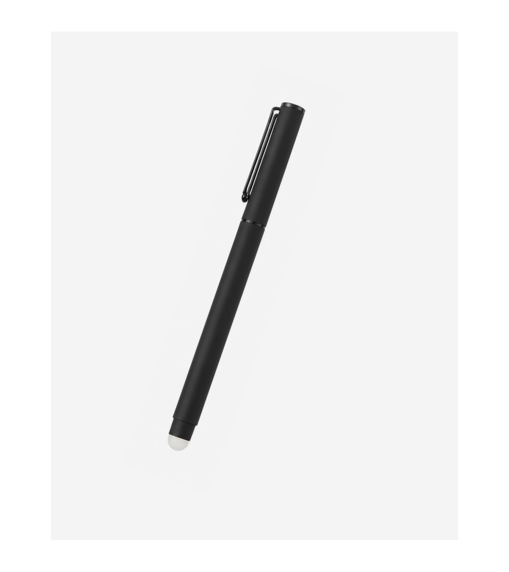 Il set da 5 — Penna cancellabile da ufficio Black Edition da personalizzare