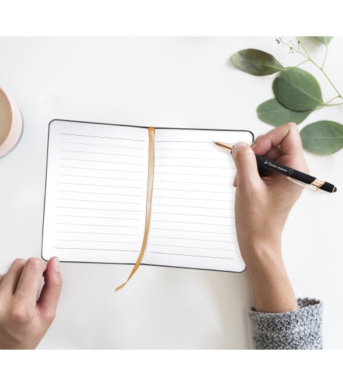 carnet de notes et stylo personnalisé