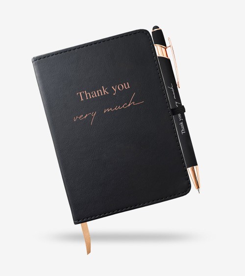 Petit carnet de notes "Thank you very much"