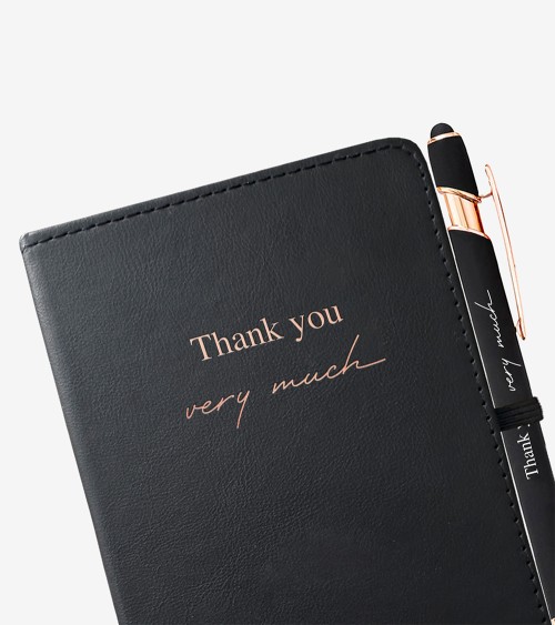 Petit carnet de notes "Thank you very much"