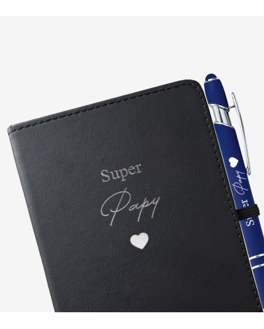 Petit carnet de notes "Super papy"