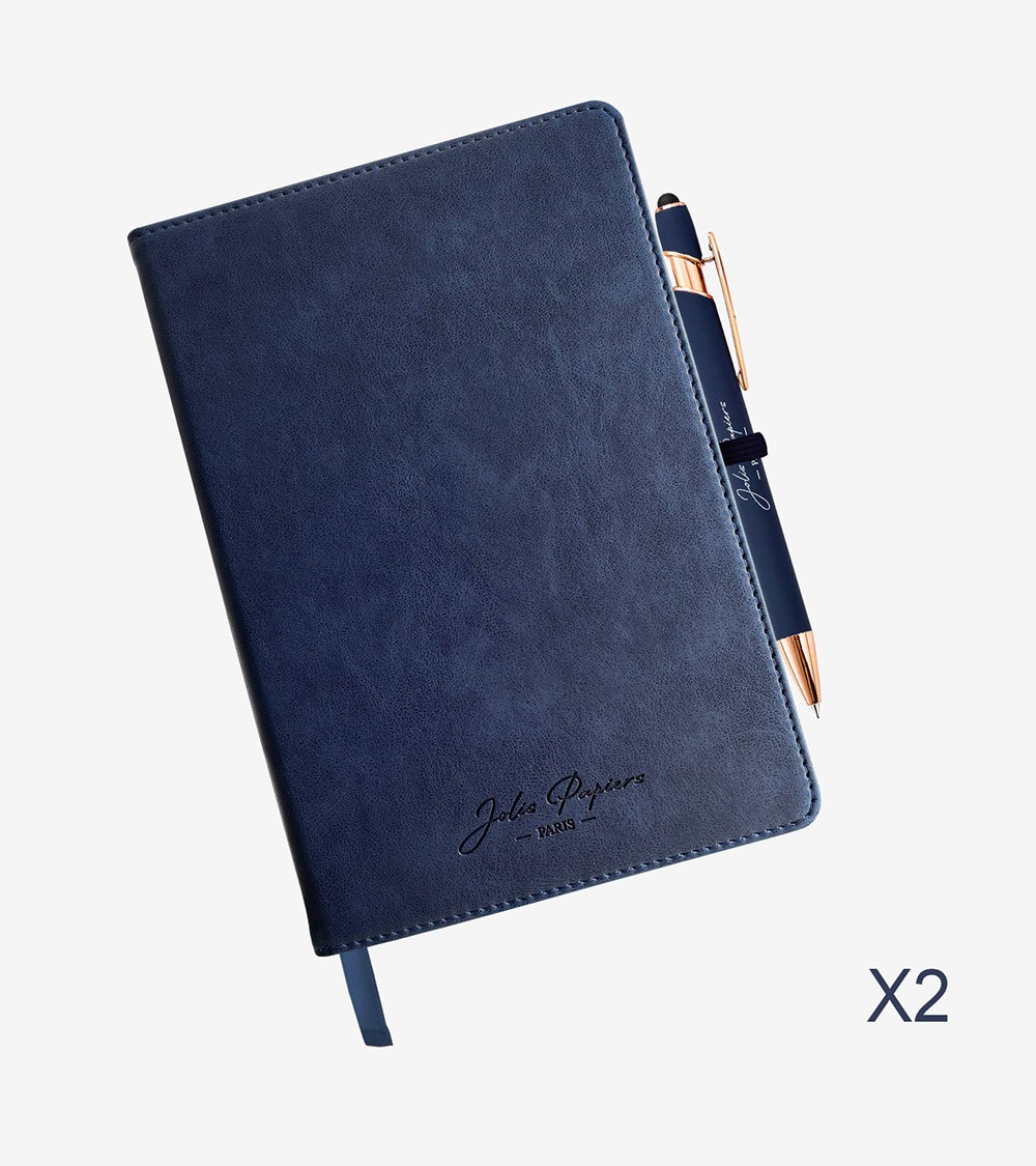 Carnet de notes A5 Vierge et son Stylo assorti