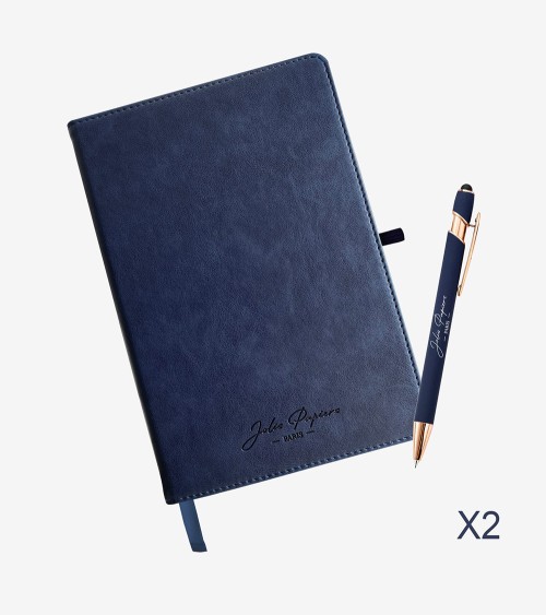 Carnet de notes A5 Vierge et son Stylo assorti