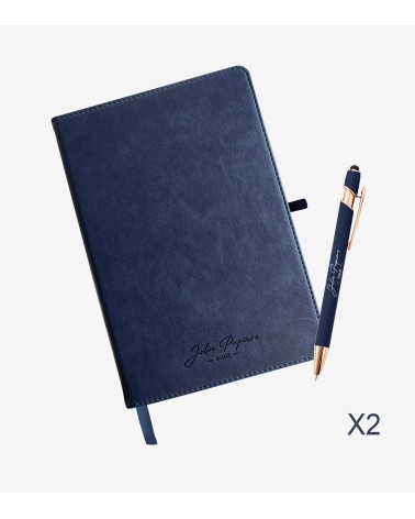 Carnet de notes A5 Vierge et son Stylo assorti