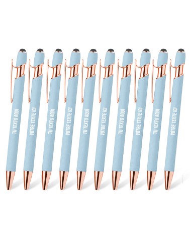 Stylos Personnalisés ROSE GOLD Collection PASTEL