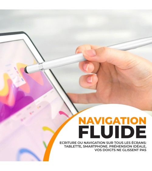 stylo personnalisé pentouch blanc