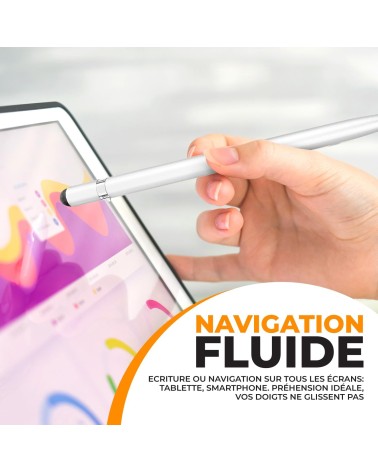 Stylo PenTouch Personnalisé – Stylet tactile intégré – 3 coloris