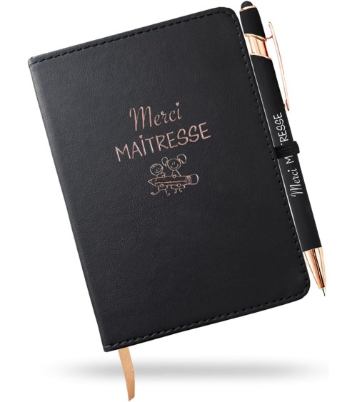 Carnet A6 personnalisé - Message cadeau