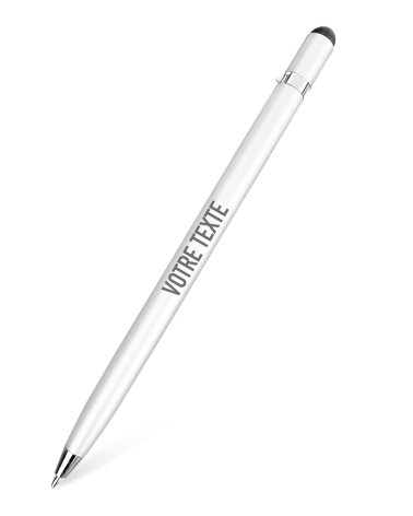 stylo personnalisé pentouch blanc