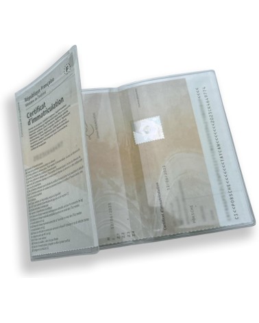 Étui Carte Grise Transparent PVC