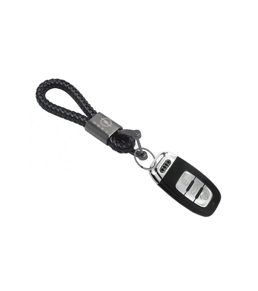 Porte-clés Aston Martin - Acier Et Simili Cuir - Impression 2 Faces - Dimensions 5,8x3 Cm - Boîte Cadeau Incluse