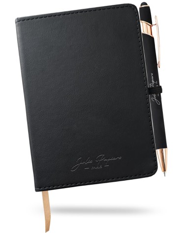 Petit Carnet de notes A6 Vierge et son Stylo assorti