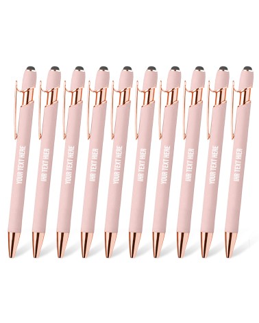 Stylos Personnalisés ROSE GOLD Collection PASTEL