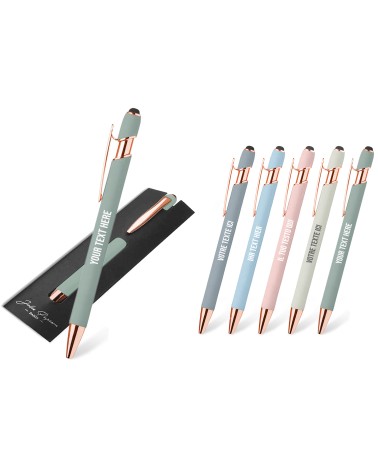 Stylos Personnalisés ROSE GOLD Collection PASTEL
