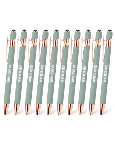 Stylos Personnalisés ROSE GOLD Collection PASTEL