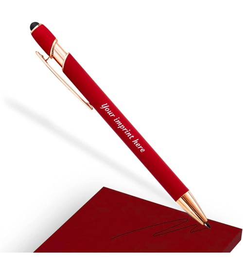 stylos personnalisés rose gold bordeaux