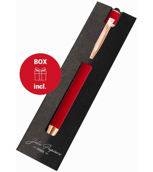 stylos personnalisés rose gold bordeaux