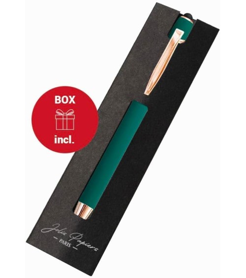 stylos personnalisés rose gold vert