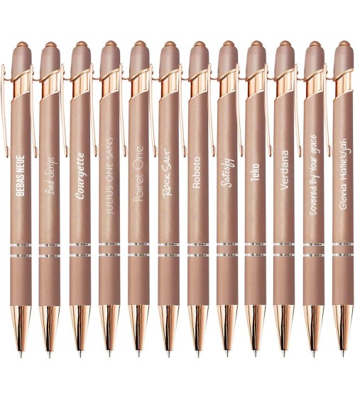 stylos personnalisé rose gold