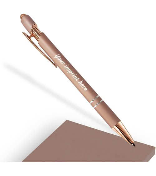 stylos personnalisé rose gold