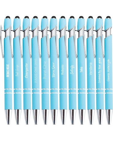 Stylos Personnalisés SOFT TOUCH - CHROME