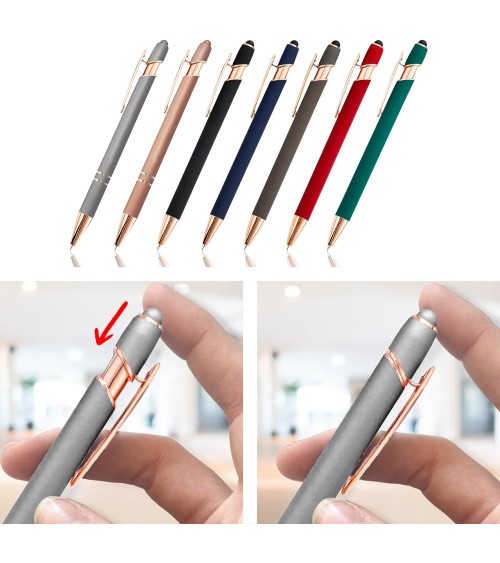 stylos personnalisés rose gold lot