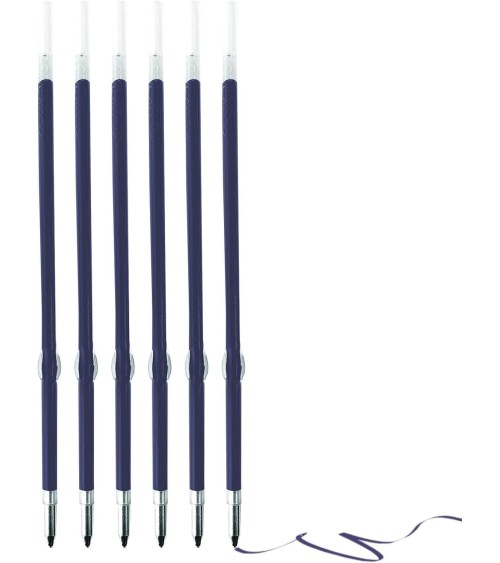 recharges stylos bleues