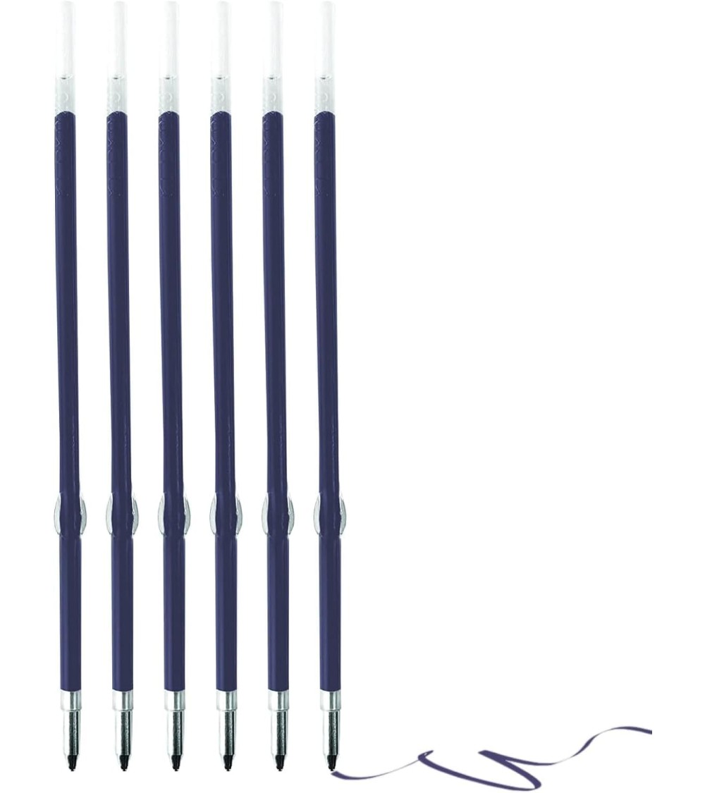 recharges stylos bleues