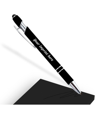 Stylos Personnalisés SOFT TOUCH - CHROME