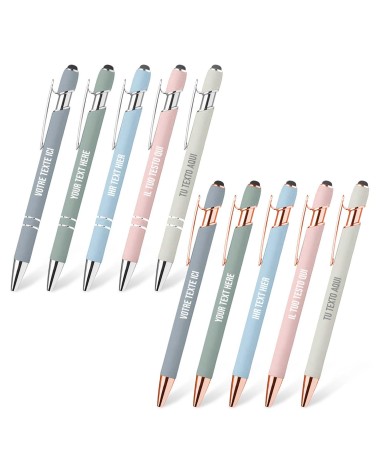 Stylos Personnalisés Collection PASTEL