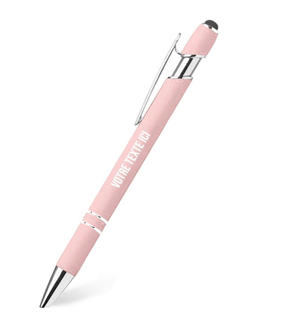 stylos personnalisés rose pastel