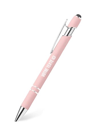 stylos personnalisés rose pastel