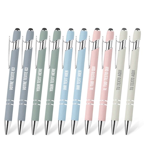 Stylos Personnalisés CHROME - LOT MULTICOLOR