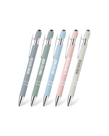 Stylos Personnalisés CHROME - LOT MULTICOLOR