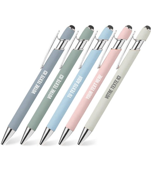 Stylos Personnalisés CHROME - LOT MULTICOLOR