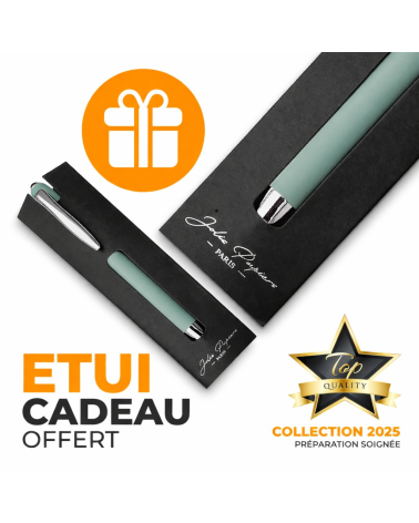 Lot de 2 stylos personnalisés Pastel Soft Touch 2 en 1 – Gravure laser