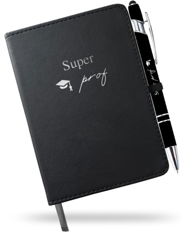 Carnet A6 personnalisé – Message Remerciement