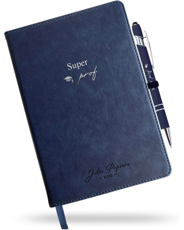 Carnet A5 personnalisé - Message Remerciement