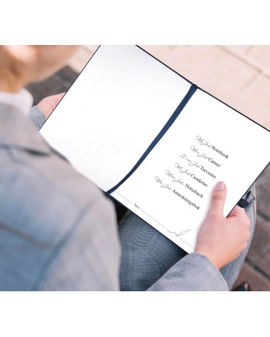 Carnet A5 personnalisé - Message Remerciement