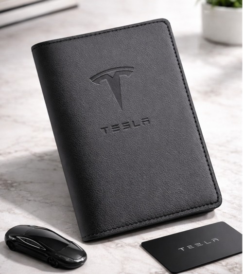 étui-carte-grise-tesla-marque