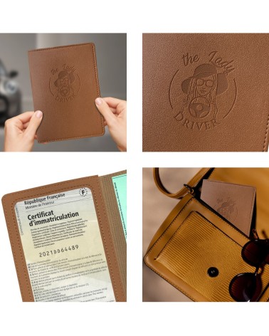 Etui Carte Grise femme LADY DRIVER