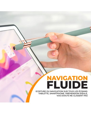 Stylos Personnalisés Pastel Rose Gold Soft Touch "C'est un garçon !" lot de 12