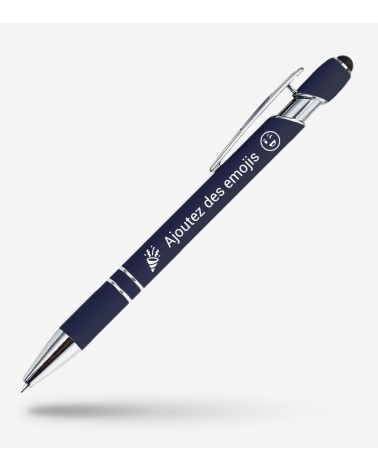 stylo bleu marine