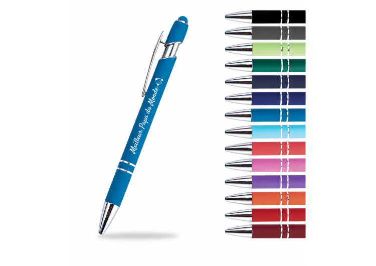 Soft Touch, Cristaux oder Design: Welchen Stift wählen?