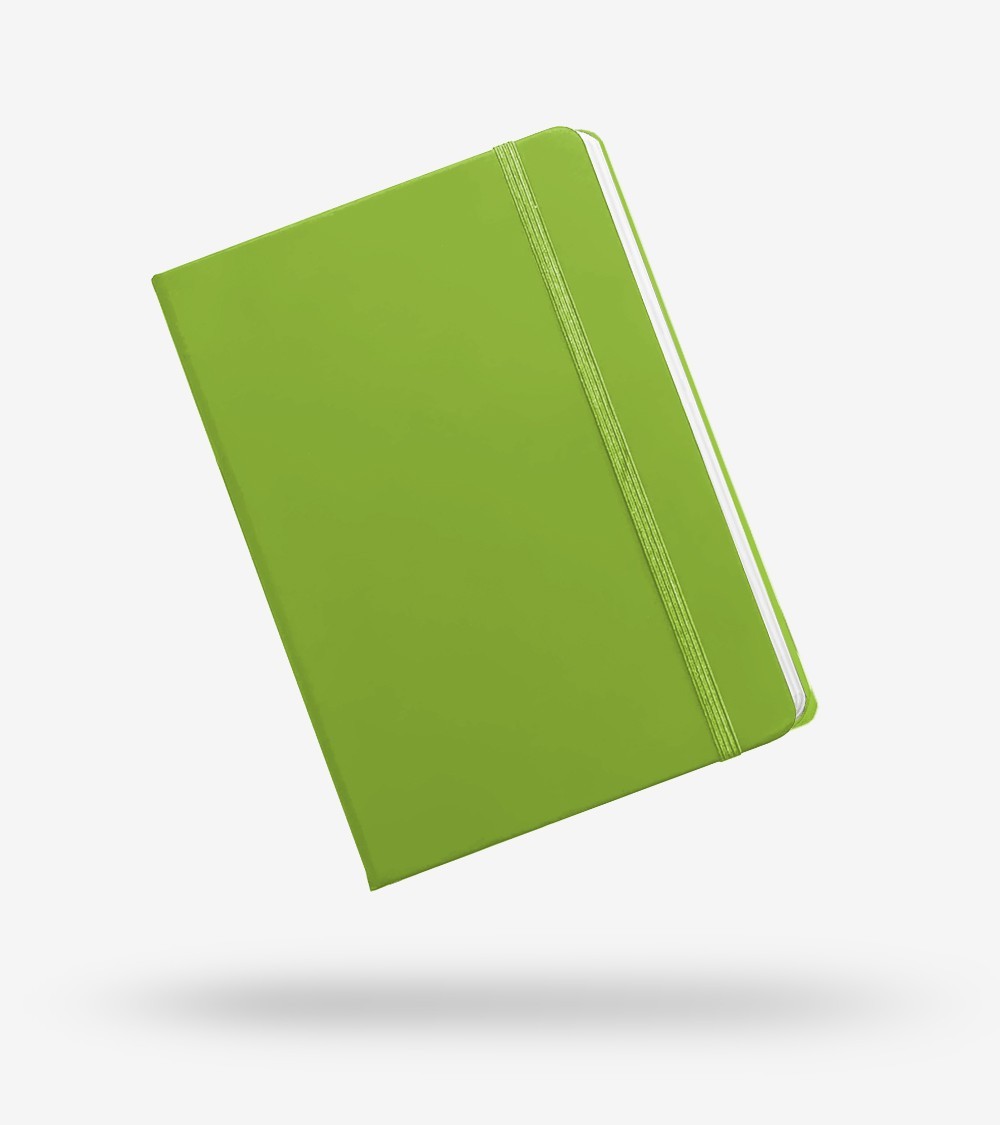 Carnet de notes Vierge Vert